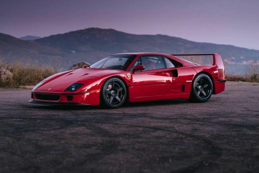 Ferrari F40 on HRE Wheels '2016